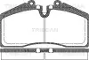 Комплект тормозных колодок, дисковый тормоз TRISCAN 811029160 (фото 1)
