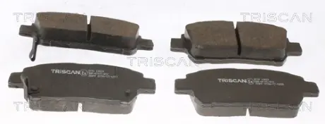 Комплект тормозных колодок, дисковый тормоз TRISCAN 811029165