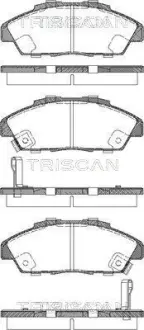 Комплект тормозных колодок, дисковый тормоз TRISCAN 811040971