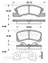 Комплект тормозных колодок, дисковый тормоз TRISCAN 811041008 (фото 1)