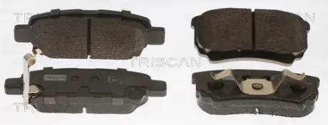 Комплект тормозных колодок, дисковый тормоз TRISCAN 811042024