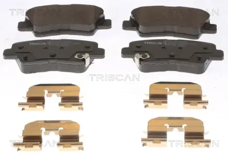 Комплект тормозных колодок, дисковый тормоз TRISCAN 811043044