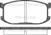 Комплект тормозных колодок, дисковый тормоз TRISCAN 811050060 (фото 1)