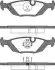 Комплект тормозных колодок, дисковый тормоз TRISCAN 811065849 (фото 1)