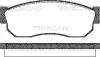 Комплект тормозных колодок, дисковый тормоз TRISCAN 811068177 (фото 1)
