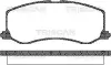Комплект тормозных колодок, дисковый тормоз TRISCAN 811069005 (фото 1)