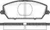 Комплект тормозных колодок, дисковый тормоз TRISCAN 811069009 (фото 1)