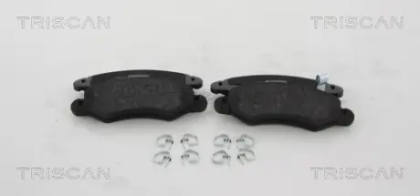 Комплект тормозных колодок, дисковый тормоз TRISCAN 811069014