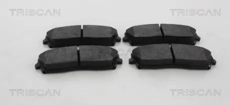 Комплект тормозных колодок, дисковый тормоз TRISCAN 811080541