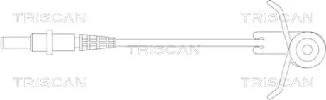 Сигнализатор, износ тормозных колодок TRISCAN 811510005