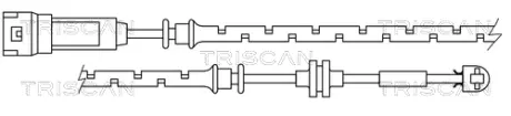 Сигнализатор, износ тормозных колодок TRISCAN 811510008