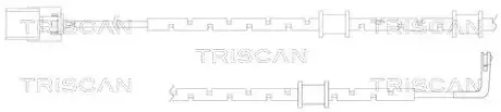 Сигнализатор, износ тормозных колодок TRISCAN 811510016