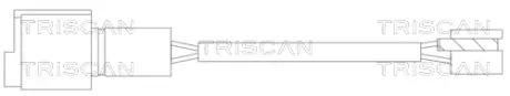 Сигнализатор, износ тормозных колодок TRISCAN 811511001