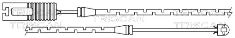 Сигнализатор, износ тормозных колодок TRISCAN 811511004