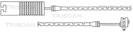 Сигнализатор, износ тормозных колодок TRISCAN 811511025