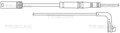 Сигнализатор, износ тормозных колодок TRISCAN 811511034