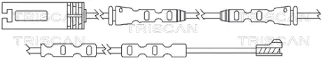 Сигнализатор, износ тормозных колодок TRISCAN 811511050