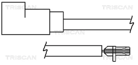 Сигнализатор, износ тормозных колодок TRISCAN 811516001