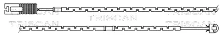 Сигнализатор, износ тормозных колодок TRISCAN 811517001