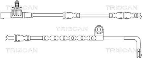 Сигнализатор, износ тормозных колодок TRISCAN 811517012