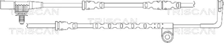 Сигнализатор, износ тормозных колодок TRISCAN 811517016
