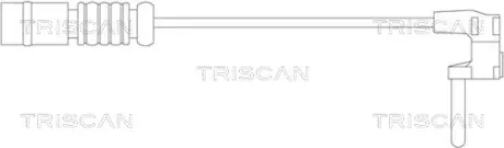 Сигнализатор, износ тормозных колодок TRISCAN 811523015