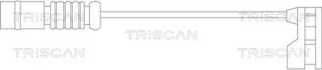 Сигнализатор, износ тормозных колодок TRISCAN 811523018