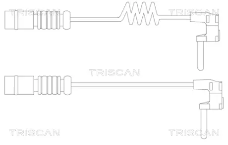 Сигнализатор, износ тормозных колодок TRISCAN 811523020