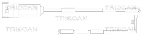 Сигнализатор, износ тормозных колодок TRISCAN 811524001