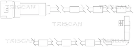Сигнализатор, износ тормозных колодок TRISCAN 811524010