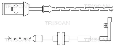 Сигнализатор, износ тормозных колодок TRISCAN 811524013