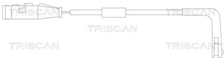 Сигнализатор, износ тормозных колодок TRISCAN 811524020