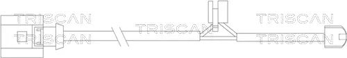 Сигнализатор, износ тормозных колодок TRISCAN 811529009 (фото 1)