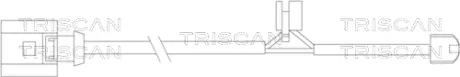Сигнализатор, износ тормозных колодок TRISCAN 811529009