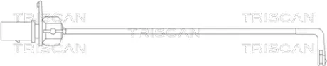 Сигнализатор, износ тормозных колодок TRISCAN 811529013