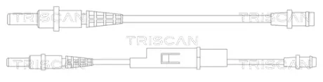Сигнализатор, износ тормозных колодок TRISCAN 811538003