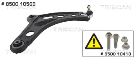 Рычаг независимой подвески колеса, подвеска колеса TRISCAN 850010569