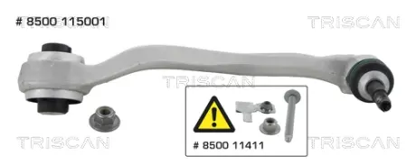Рычаг независимой подвески колеса, подвеска колеса TRISCAN 8500115001