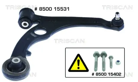 Рычаг независимой подвески колеса, подвеска колеса TRISCAN 850015531