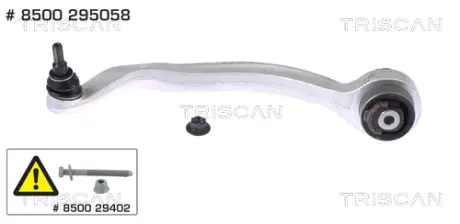 Рычаг независимой подвески колеса, подвеска колеса TRISCAN 8500295058