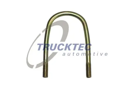 Стремянка стабілізатора (переднього) DB207-410 (планка + гайки) (3103) TRUCKTEC 02.30.334