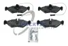 Комплект тормозных колодок, дисковый тормоз TRUCKTEC 0235084 (фото 1)