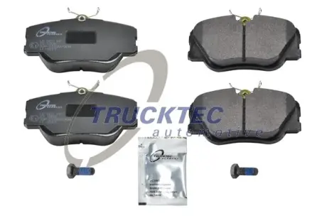 Комплект тормозных колодок, дисковый тормоз TRUCKTEC 0235113