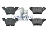 Комплект тормозных колодок, дисковый тормоз TRUCKTEC 0235118 (фото 1)