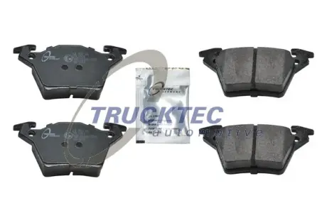 Комплект тормозных колодок, дисковый тормоз TRUCKTEC 0235118