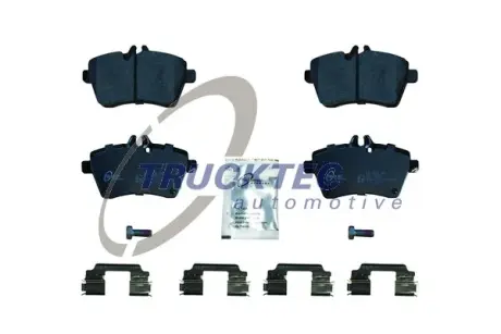 Комплект тормозных колодок, дисковый тормоз TRUCKTEC 0235148