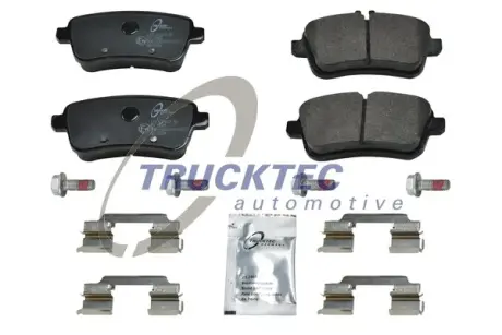 Комплект тормозных колодок, дисковый тормоз TRUCKTEC 0235437