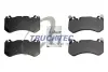 Комплект тормозных колодок, дисковый тормоз TRUCKTEC 0235462 (фото 1)