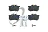 Комплект тормозных колодок, дисковый тормоз TRUCKTEC 0735105 (фото 1)