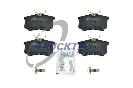 Комплект тормозных колодок, дисковый тормоз TRUCKTEC 0735105